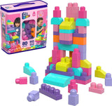 Mega Bloks® First Builders™ Bricks 80 Pieces Bag (Assorted Colors)
