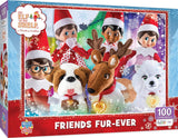 Masterpieces Elf On The Shelf - Friends Fur-Ever 1000 Piece Puzzle