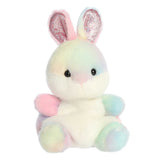 Aurora® - Palm Pals™ - 5" Opal Rainbow Bunny™ (With Glitter Ears)