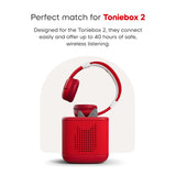 (PRE-ORDER) Tonies : TonieBox 2 - Bluetooth Headphones (Sunset Red)