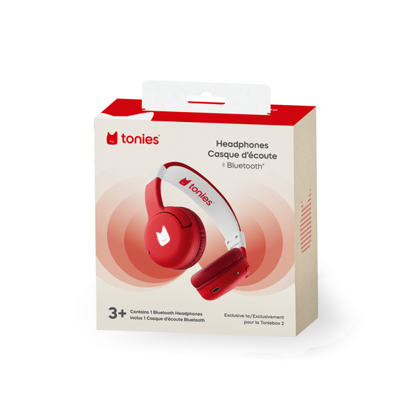 (PRE-ORDER) Tonies : TonieBox 2 - Bluetooth Headphones (Sunset Red)