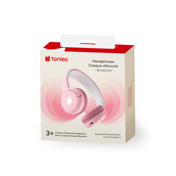 (PRE-ORDER) Tonies : TonieBox  2 - Bluetooth Headphones (Cloud Pink)