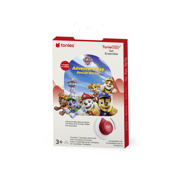 (PRE-ORDER) Tonies : TonieBox 2 - ToniePlay Game & Controller Set - Paw Patrol