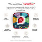 (PRE-ORDER) Tonies : TonieBox 2 - Tonieplay Game The Quizzles All About Animals