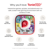 (PRE-ORDER) Tonies : TonieBox 2 - Tonieplay Game Monster Talent Search