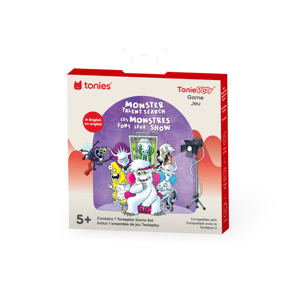 (PRE-ORDER) Tonies : TonieBox 2 - Tonieplay Game Monster Talent Search