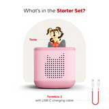 (PRE-ORDER) Tonies : TonieBox 2 Starter Set - Playtime Puppy (Cloud Pink)