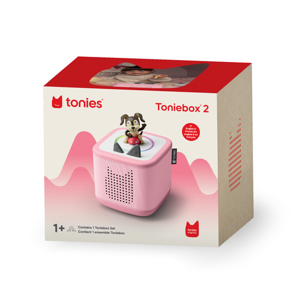(PRE-ORDER) Tonies : TonieBox 2 Starter Set - Playtime Puppy (Cloud Pink)