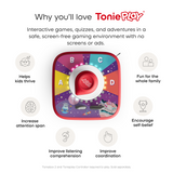 (PRE-ORDER) Tonies : TonieBox 2 - Tonieplay Game Meet the Quizzles All About Technology
