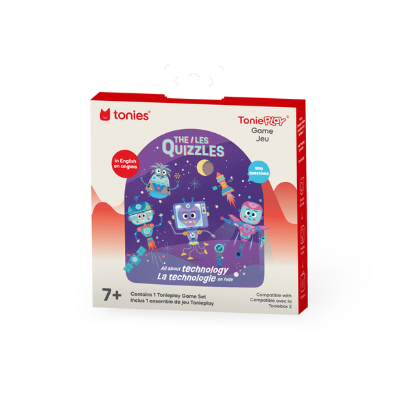(PRE-ORDER) Tonies : TonieBox 2 - Tonieplay Game Meet the Quizzles All About Technology