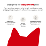 (PRE-ORDER) Tonies : TonieBox 2 - Starter Set - Playtime Puppy (Sunset Red)