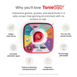 (PRE-ORDER) Tonies : TonieBox 2 - ToniePlay Game - Gabby's Dollhouse Cat-tastic Scavenger Hunt