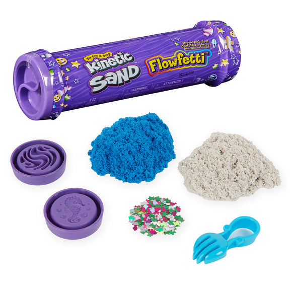 *** NEW FOR SUMMER 2023 *** Kinetic Sand - Flowfetti Tube assorted