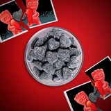 Sour Patch Kids Valentine's Sour Black Raspberry Hearts - Theatre Box 3.1oz [BB-30/09/2026]