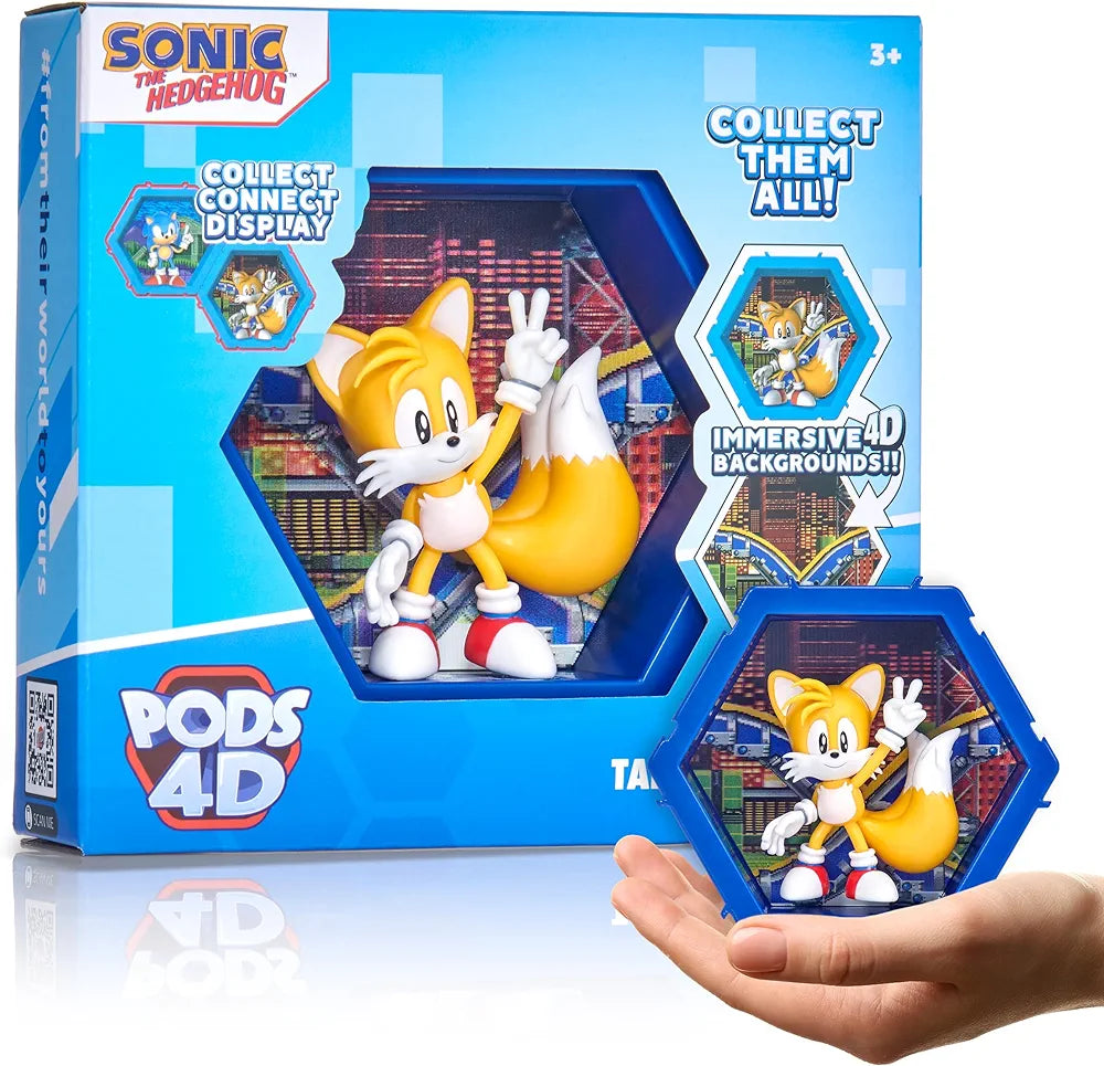 WOW! Pods 4D Sonic The Hedgehog - Classic Tails – Colossal Toys Inc.