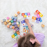 (PRE-ORDER) Ms. Rachel - Melissa and Doug : Wooden Learning Blocks [ALL PRE-ORDERS ARE FINAL]