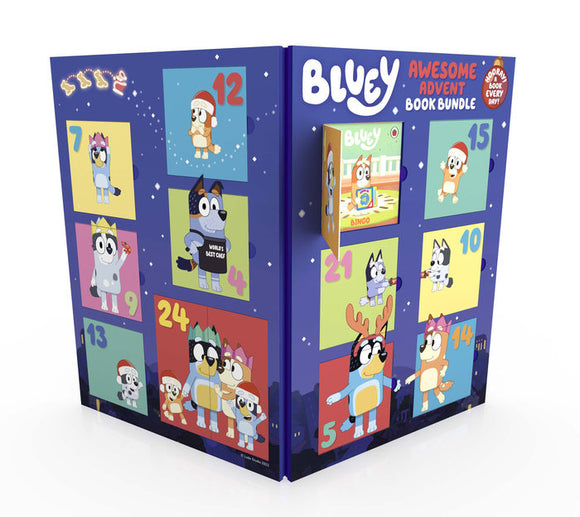 (PRE-ORDER) Bluey: Awesome Advent Book Bundle Countdown to Christmas