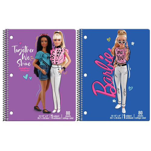 Barbie Theme : Notebook (Assorted Styles)