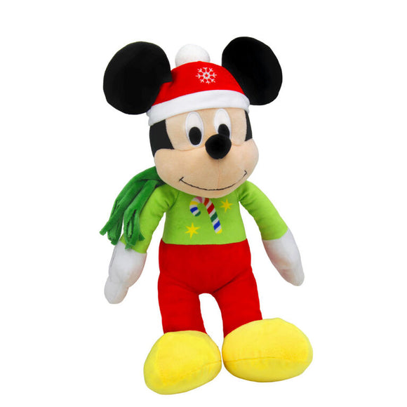 (PRE-ORDER) Disney Mickey Mouse :  Holiday Winter Mickey Mouse Plush 17