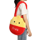 SQUISHMALLOWS FLOYD THE FRIES PLUSH TOTE BAG