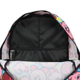 Nintendo's Kirby Premium : All Over Print - 17" Backpack with Tech Storage and Water Bottle Pocket