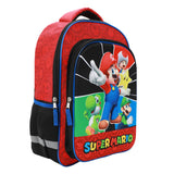 SUPER MARIO BROS. SUPER STAR CHARACTERS 16" KIDS BACKPACK