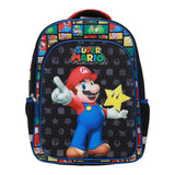 SUPER MARIO BROS. SUPER STAR POWER-UP 16" KIDS BACKPACK