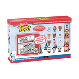 Funko Pop! Bitty Pop! Rudolph the Red-Nosed Reindeer 4-Pack Series 1 (Display Shelf Included)