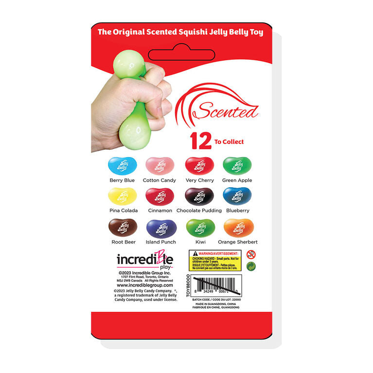 JELLY BELLY SCENTED SQUISHY TOY- Little Bean 2pk – Colossal Toys