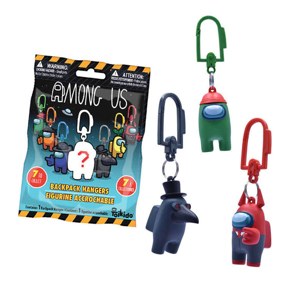 Among Us - Backpack Hangers (will you get the Glow In The Dark One)