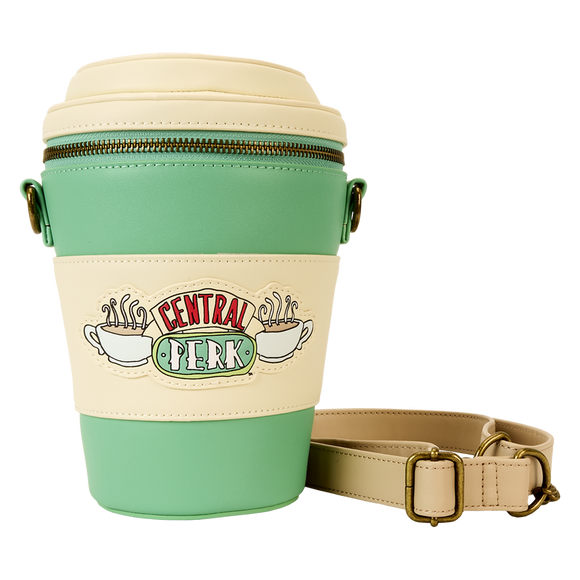 Loungefly : Friends Central Perk To-Go Coffee Cup Figural Scented Crossbody Bag