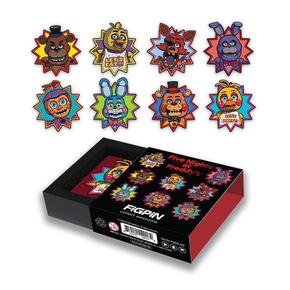 FIGPIN COLLECTORS FIVE NIGHT AT FREDDY'S SERIES 2 MYSTERY BLIND BOX PIN