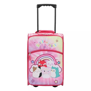 Adorable Pink Squishmallows Youth 18 inch - Travel Pilot Case Carry-on Luggage