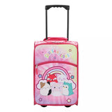 Adorable Pink Squishmallows Youth 18 inch - Travel Pilot Case Carry-on Luggage