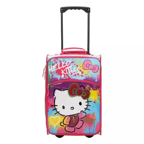 Hello Kitty 18-Inch Carry-On Travel Pilot Case Luggage Suitcase