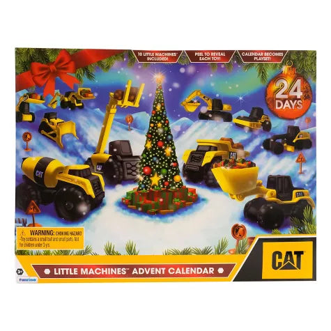 CAT Construction : Little Machines Advent Calendar With Playmat