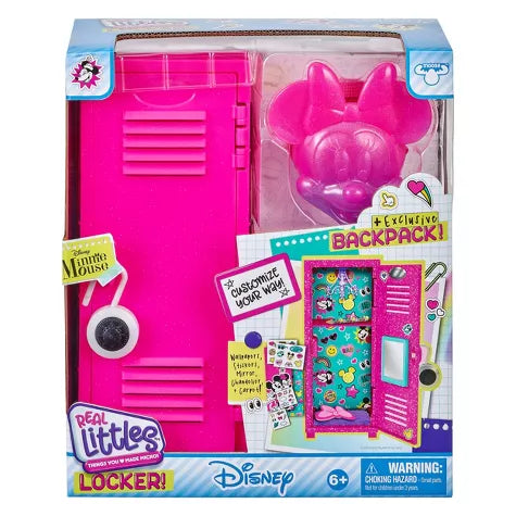 Real Littles Disney Minnie Mouse Locker and Backpack