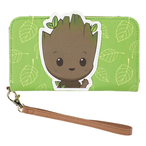 MARVEL 3D BABY GROOT BIFOLD TECH WALLET WRISTLET