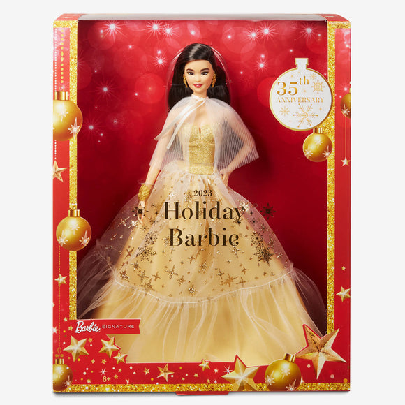 (PRE-ORDER) 2023 Holiday Barbie : Signature Series 35th Anniversary - Asian