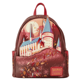 Loungefly Premium: Harry Potter Hogwarts Fall Leaves Mini Backpack