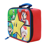 SUPER MARIO BROS. STAR CHARACTERS KIDS LUNCH BAG