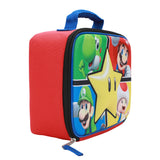 SUPER MARIO BROS. STAR CHARACTERS KIDS LUNCH BAG