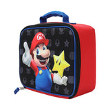 SUPER MARIO BROS. MARIO SUPER STAR KIDS LUNCH BAG