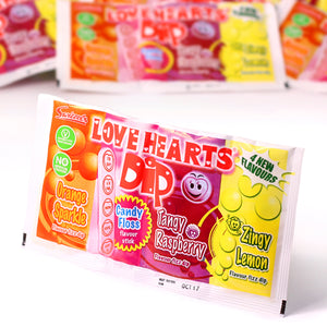 Swizzels Love Hearts Dip Candy Packs