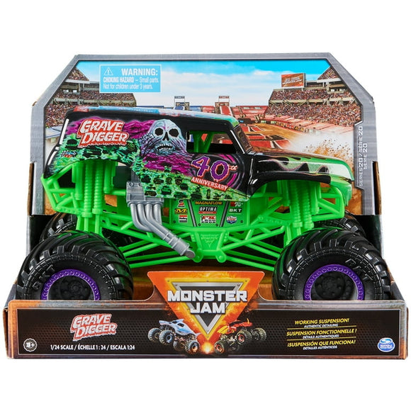 Monster Jam Monster Truck : Collector Die-Cast Vehicle - 1:24 Scale (Assorted)