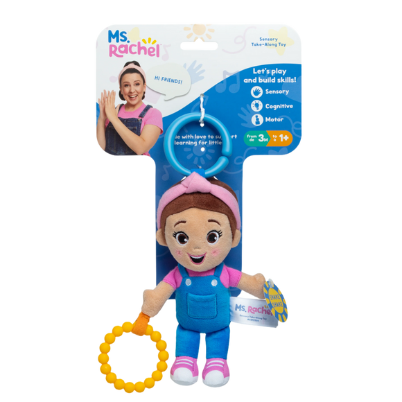 (PRE-ORDER) Ms. Rachel Sensory Take-Along Toy [ALL PRE-ORDERS ARE FINAL]