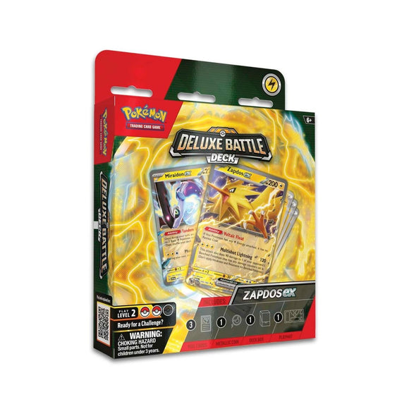 Pokmon TCG : Zapdos ex Battle Deck Colossal Toys Inc. Pokmon TCG : Zapdos ex Battle Deck Colossal Toys Inc.