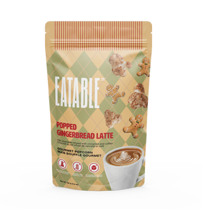 Eatable : Popped Gingerbread Latte Popcorn - 108g [BB-09/25] (LIMIT OF 3 PER ORDER)