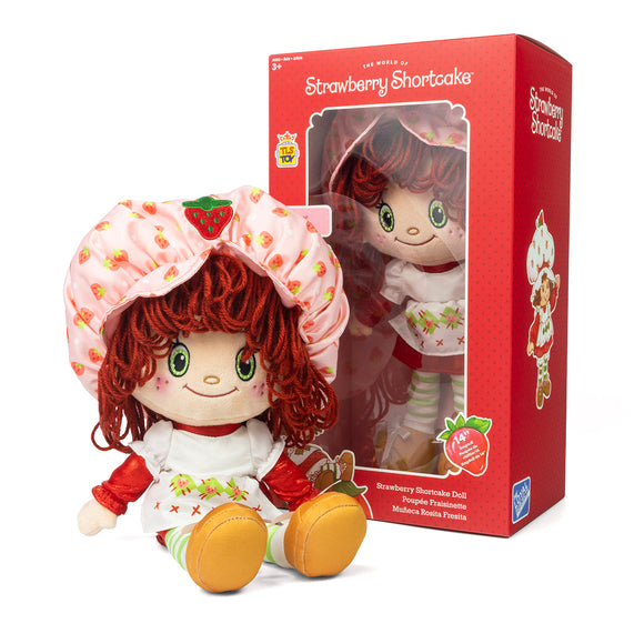 (PRE-ORDER) Strawberry Shortcake - 14-Inch Rag Doll