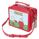 Loungefly Premium: Peanuts Charlie Brown Vintage Lunchbox Crossbody Bag